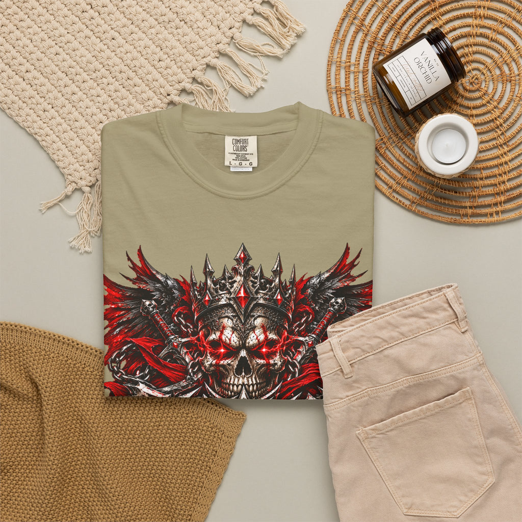 Rebellion Skull Graphic T-Shirt