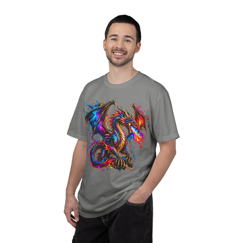 Vibrant Watercolor Dragon T-Shirt