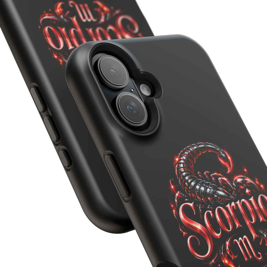 Scorpio Magnetic Impact-Resistant Phone Case – Zodiac Scorpion Design