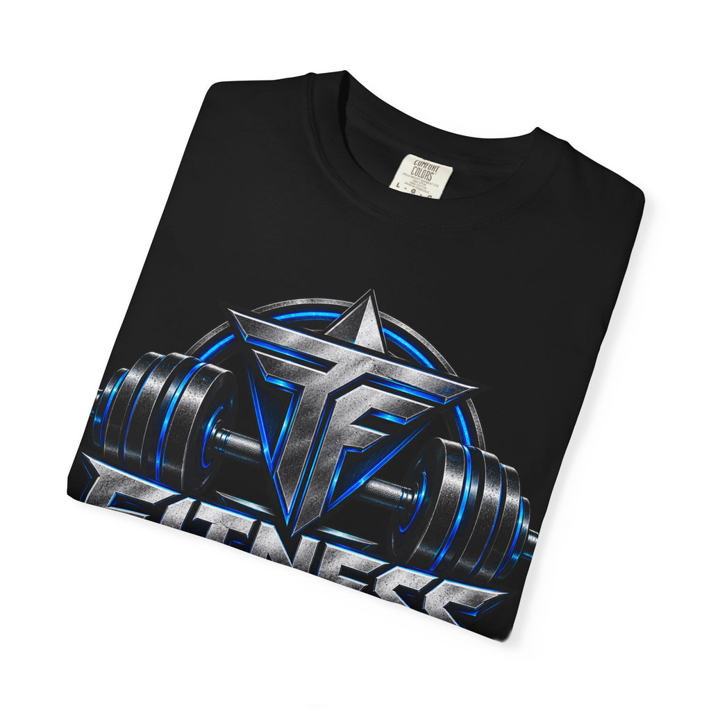 Fitness Lifestyle T-Shirt — Barbell Logo Gym Tee