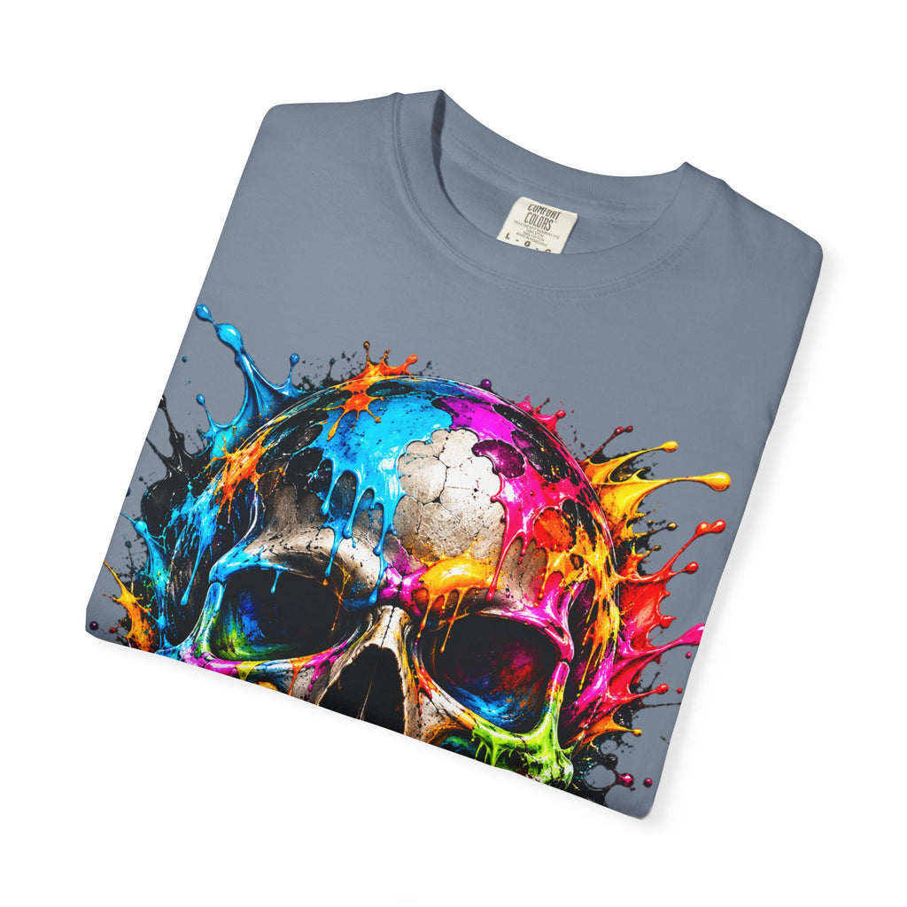 Color Splash Skull T-Shirt