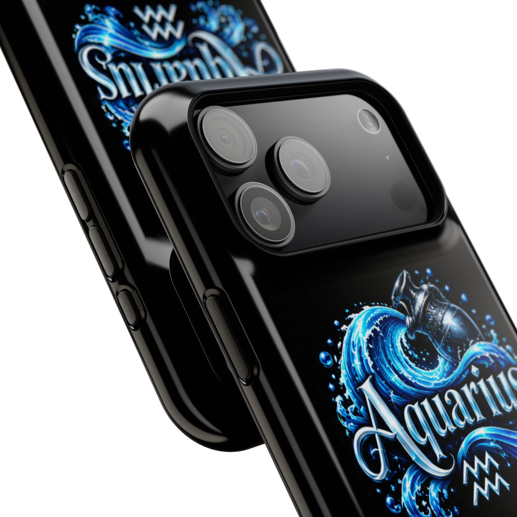 Aquarius Zodiac Magnetic Impact-Resistant Phone Case