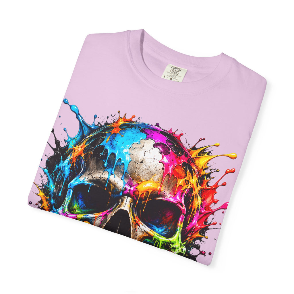 Color Splash Skull T-Shirt
