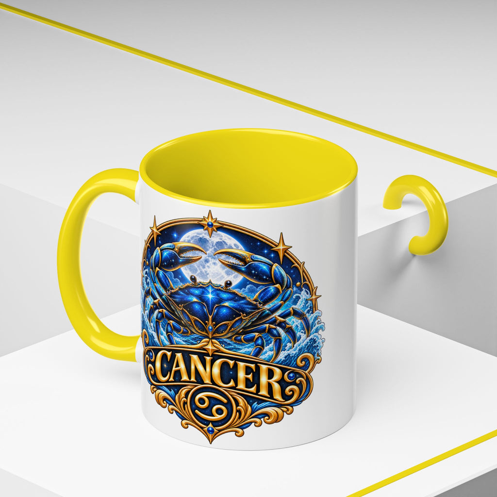 Cancer Zodiac Coffee Mug — Astrology Crab Horoscope Gift (11/15 oz)