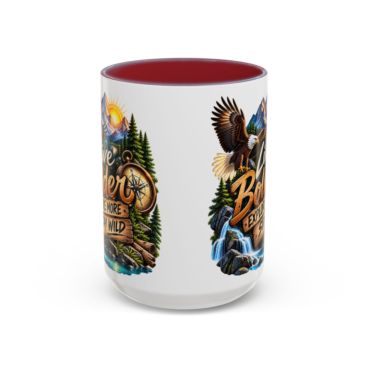 Live Bolder Explore More Stay Wild Coffee Mug