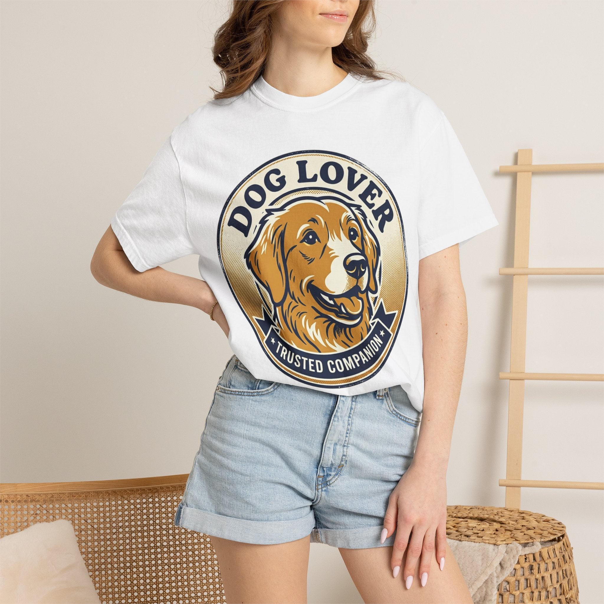 Dog Lover T-Shirt — "Trusted Companion" Graphic Tee