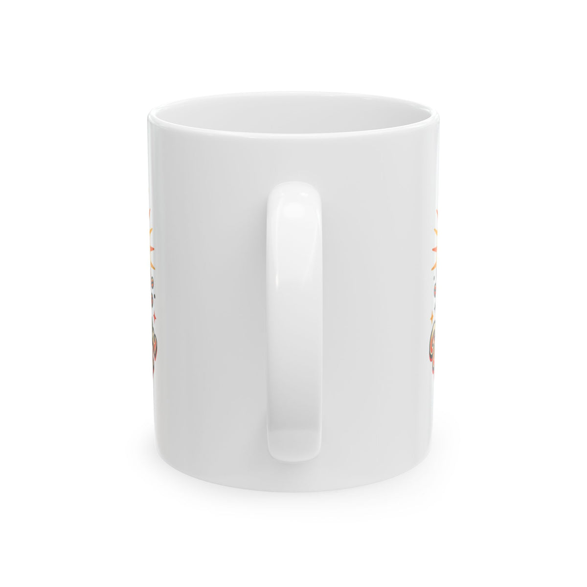 Coffee Mug - Retro 'Coffee 4 Life' Ceramic Mug, 11oz & 15oz