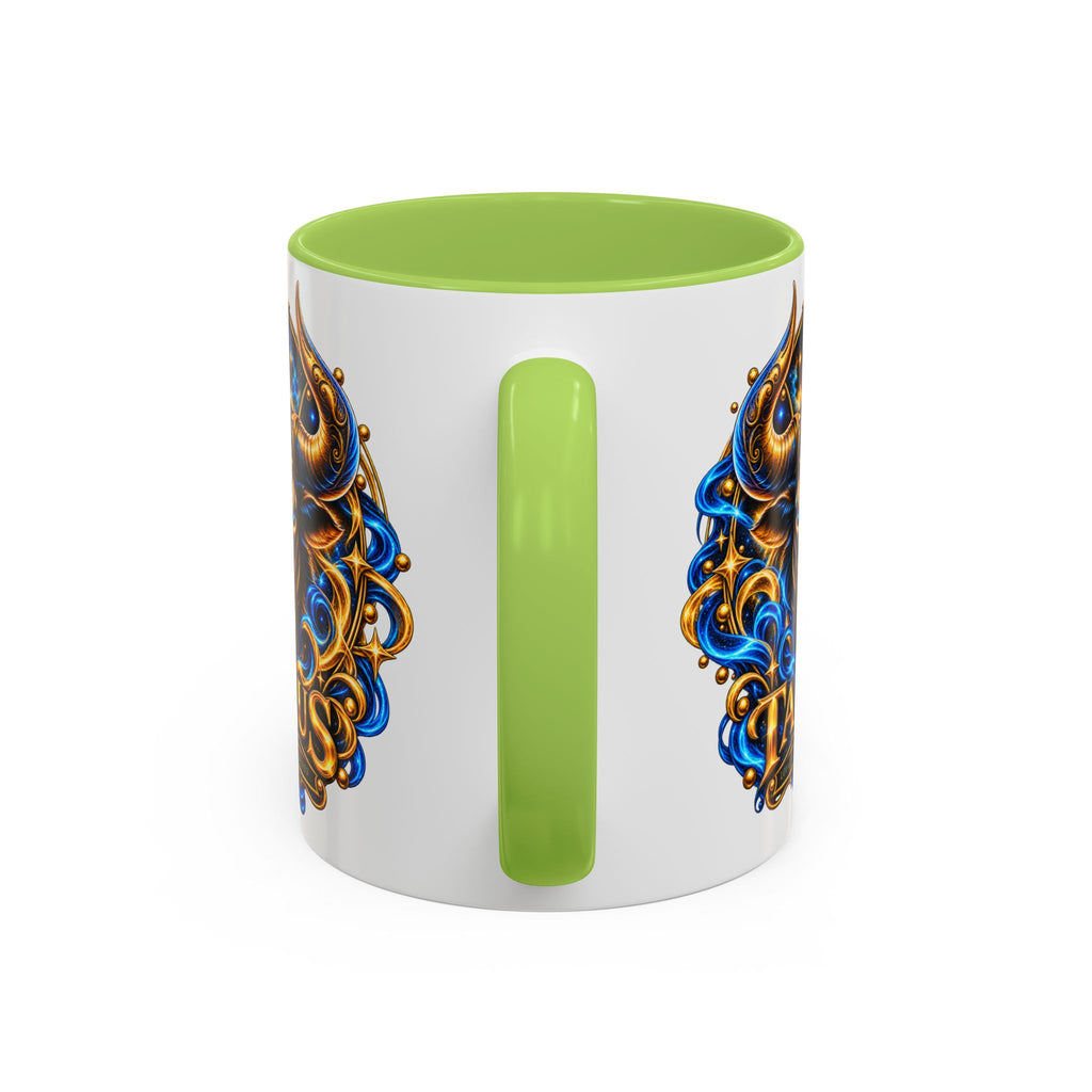 Taurus Coffee Mug — Zodiac Bull Accent Mug (11/15oz)