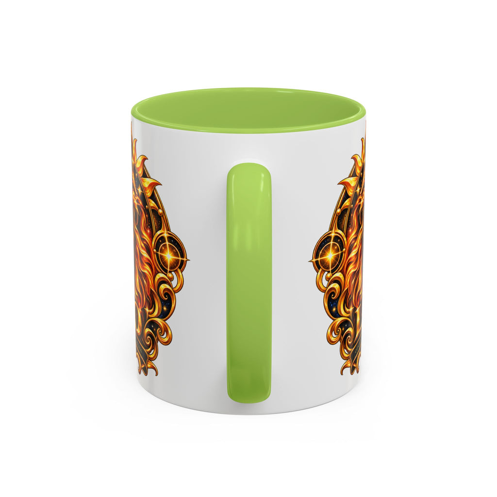 Leo Zodiac Lion Coffee Mug — Astrological Birthday Gift (11/15oz)