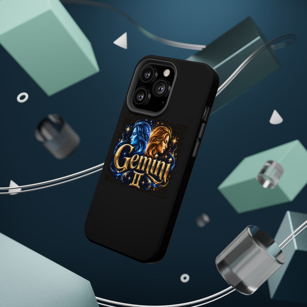 Gemini Zodiac Magnetic Impact-Resistant Phone Case