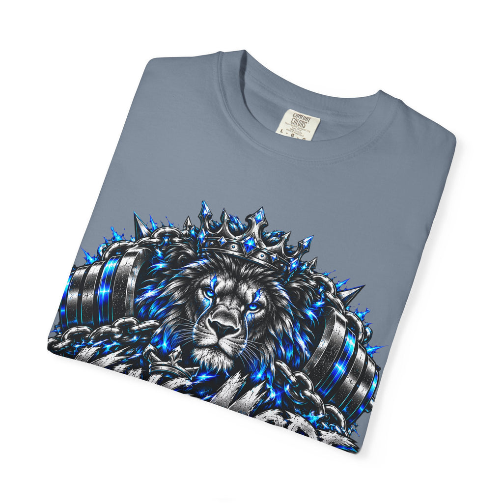 Lion Kingmode Graphic Tee — Gaming Headset Lion Design