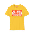 Funny T-Shirt: Perfect for Mornings, Gift for Night Owls, Humor Tee,