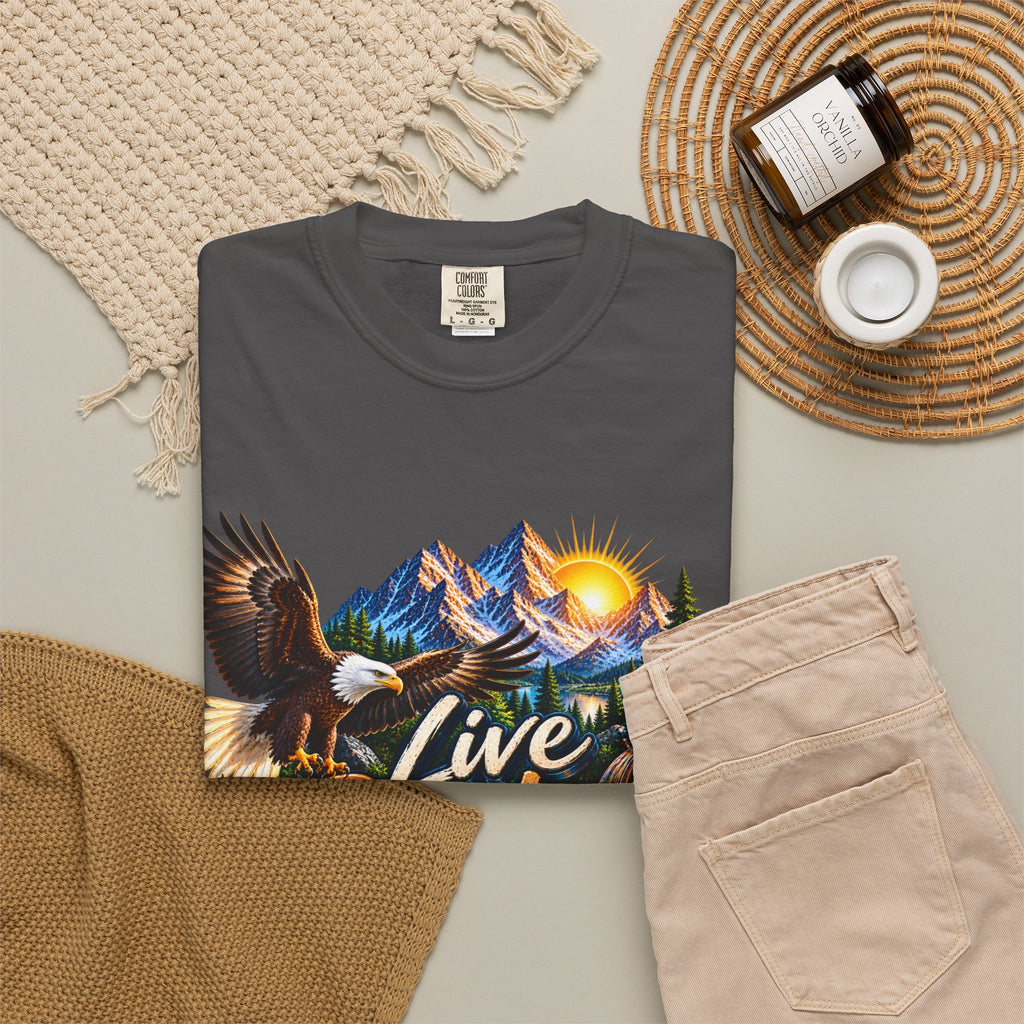 Adventure T-Shirt — "Live Bolder: Explore More, Stay Wild" Graphic Tee