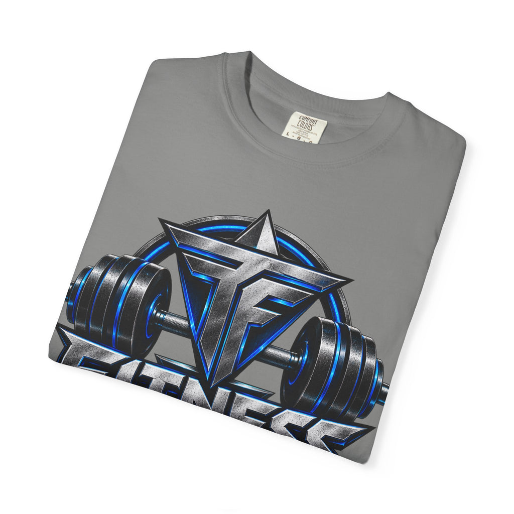 Fitness Lifestyle T-Shirt — Barbell Logo Gym Tee