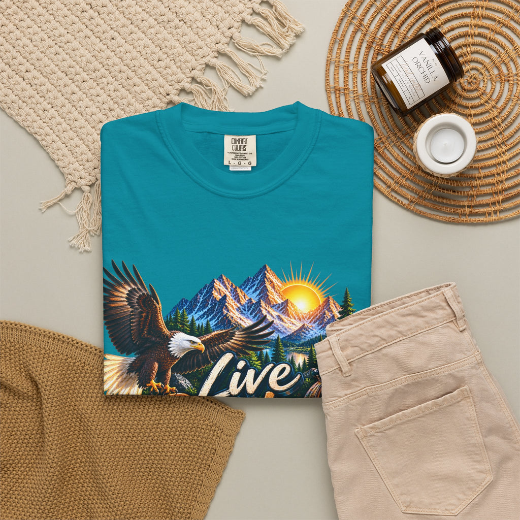 Adventure T-Shirt — "Live Bolder: Explore More, Stay Wild" Graphic Tee