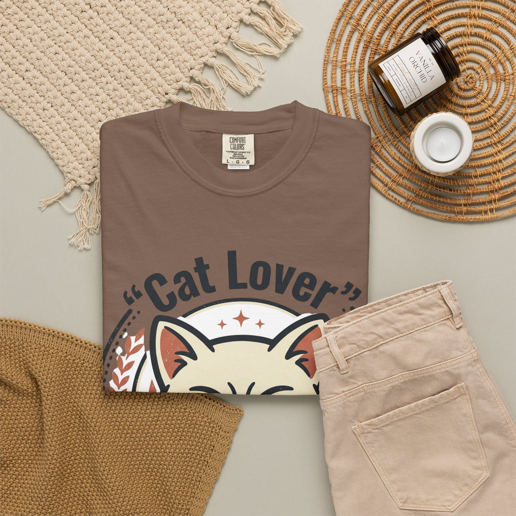 Cat Lover T-Shirt — "Proud & Purry" Retro Cat Graphic Tee