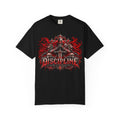 Discipline Metal Tee — Gothic Sword Graphic T-Shirt