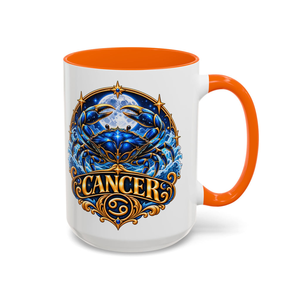 Cancer Zodiac Coffee Mug — Astrology Crab Horoscope Gift (11/15 oz)