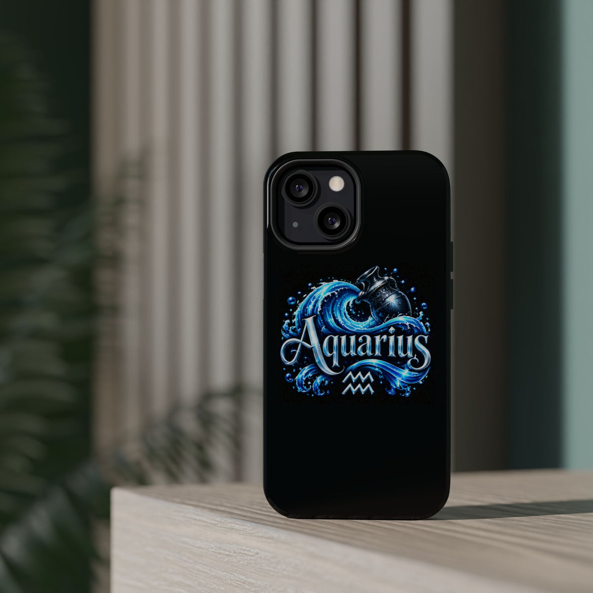 Aquarius Zodiac Magnetic Impact-Resistant Phone Case