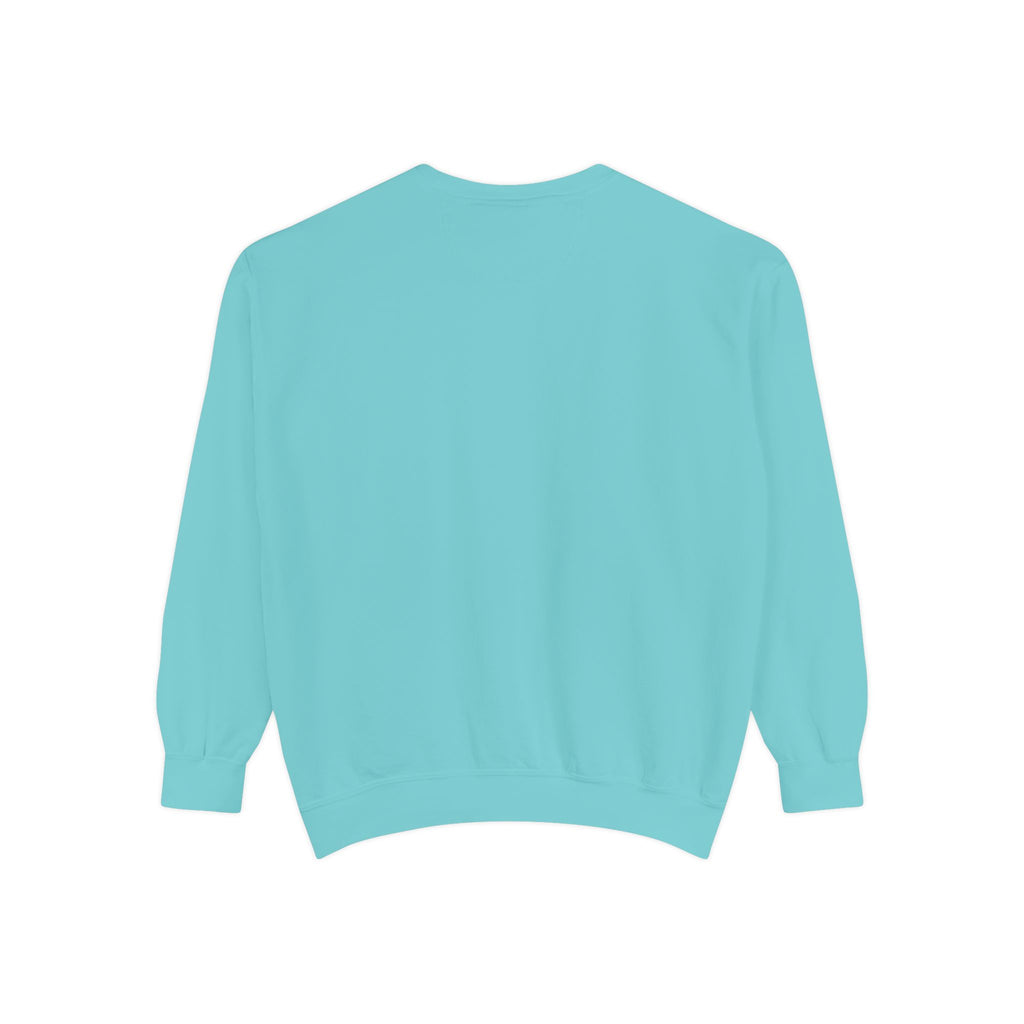Wolf Fire & Ice Graphic Sweatshirt — Dual Tone Wolf Crewneck