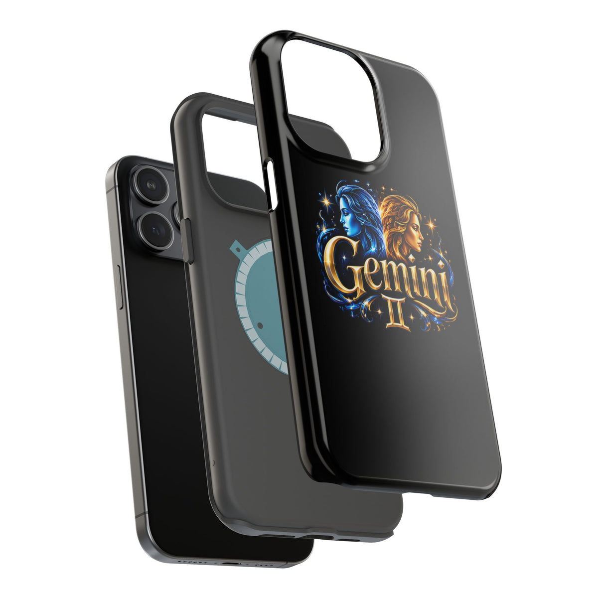 Gemini Zodiac Magnetic Impact-Resistant Phone Case