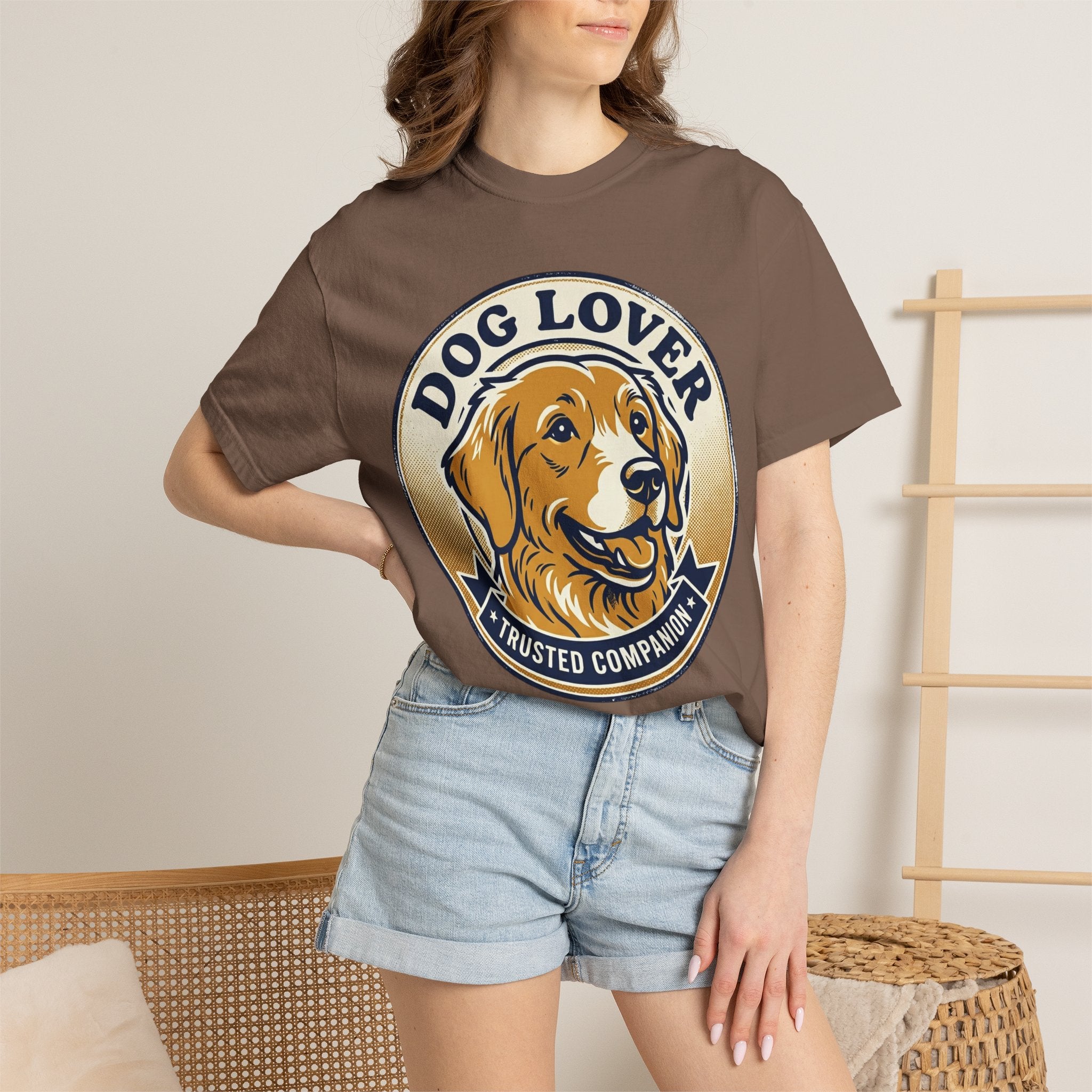 Dog Lover T-Shirt — "Trusted Companion" Graphic Tee