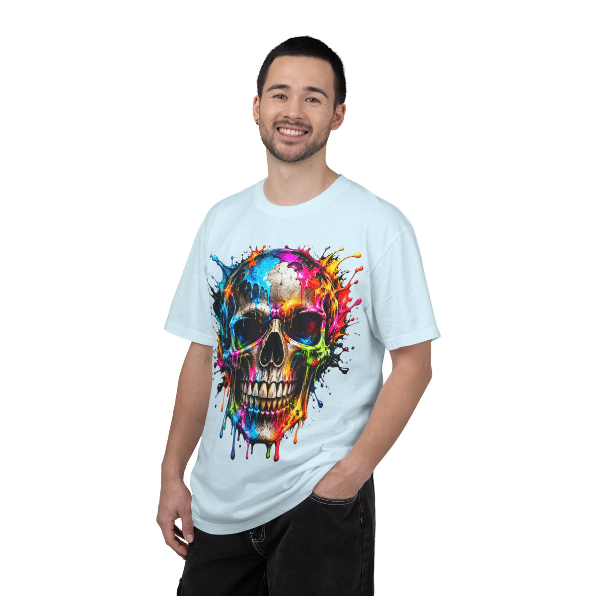 Color Splash Skull T-Shirt