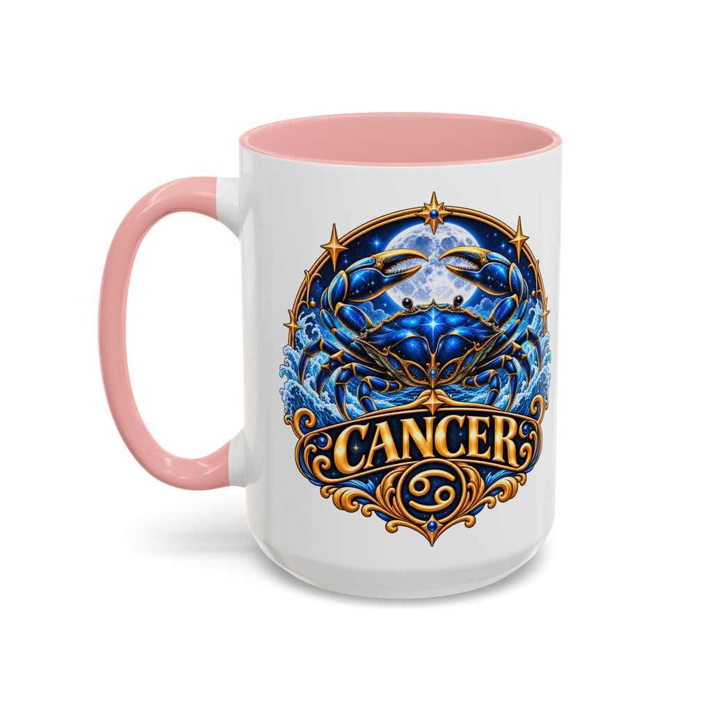 Cancer Zodiac Coffee Mug — Astrology Crab Horoscope Gift (11/15 oz)
