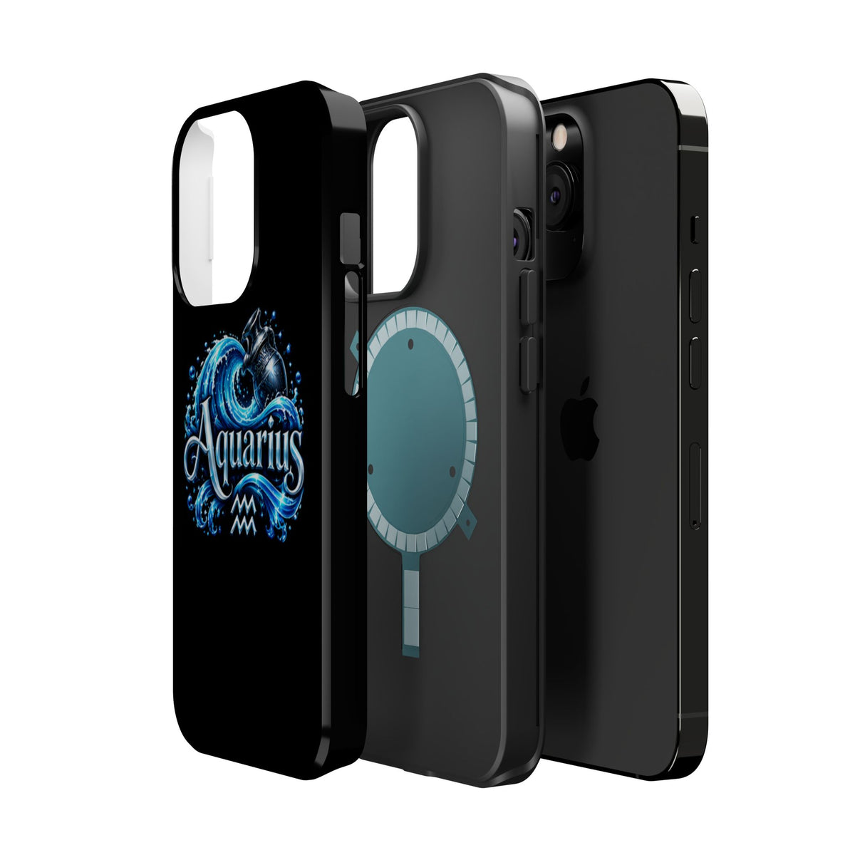 Aquarius Zodiac Magnetic Impact-Resistant Phone Case