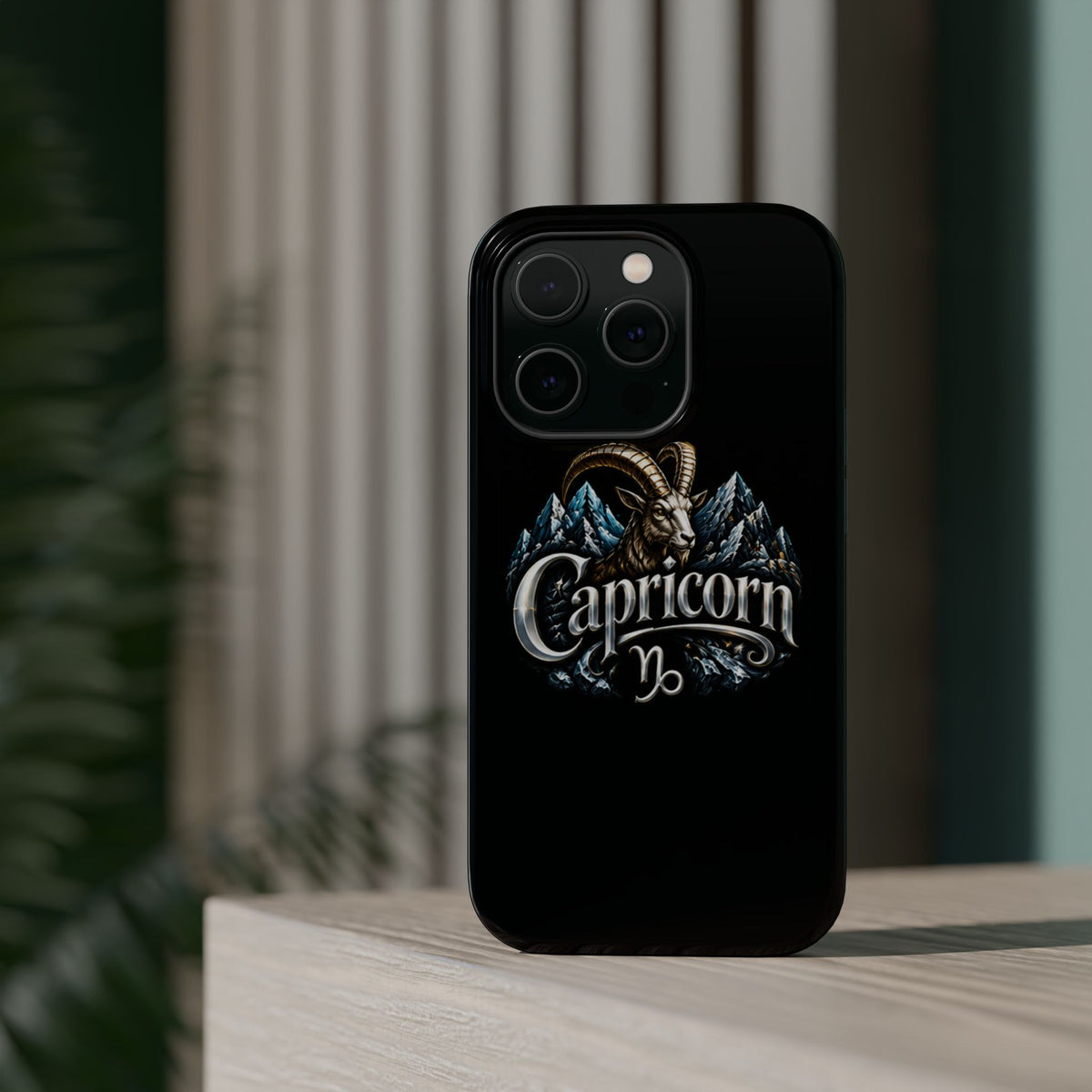 Capricorn Magnetic Impact-Resistant Phone Case — Zodiac Goat Design