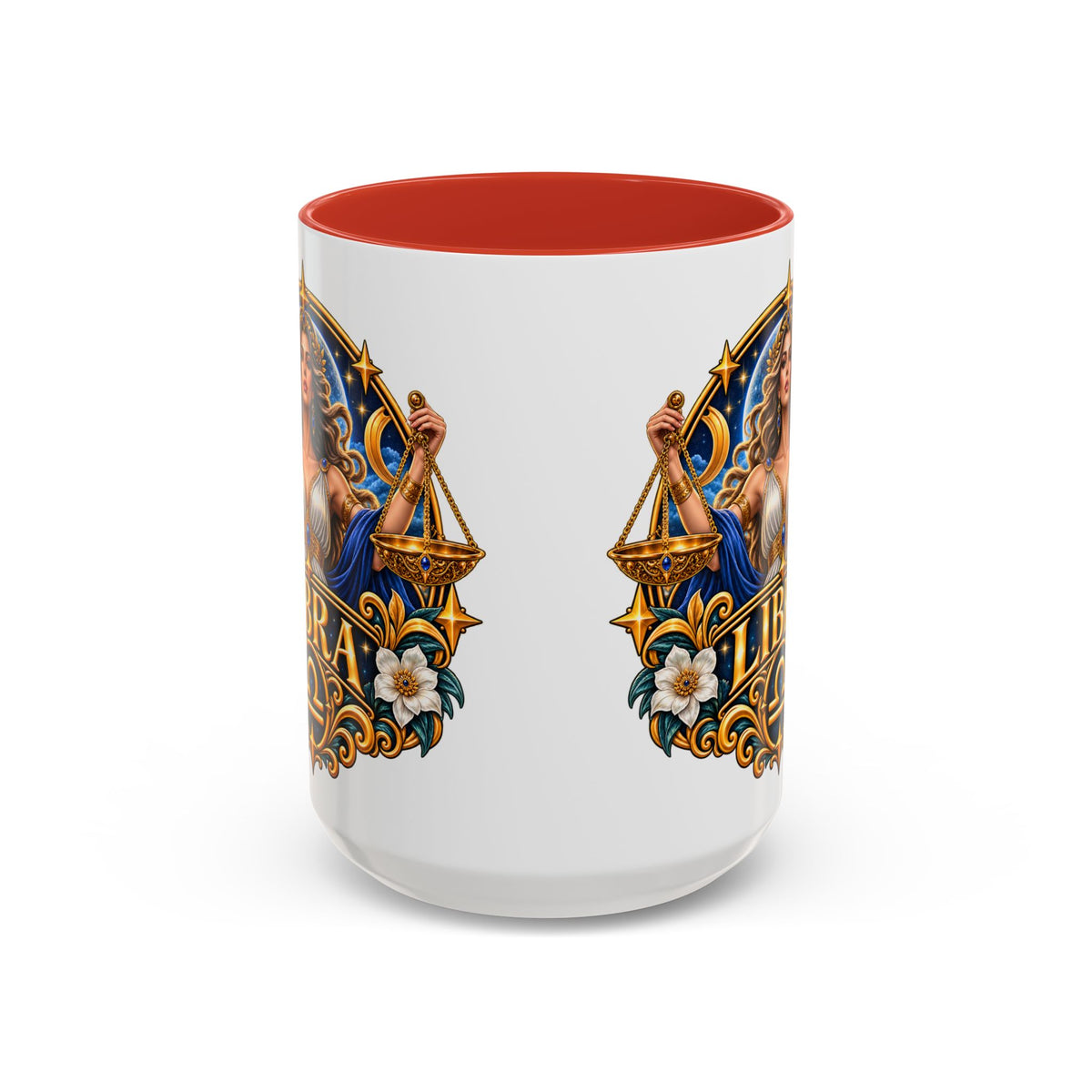 Libra Zodiac Coffee Mug – Elegant Horoscope Astrology Gift (11/15oz)