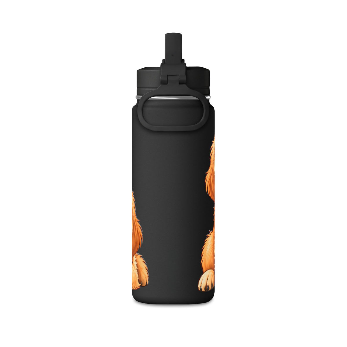 Golden Retriever Puppies Mini Water Bottle