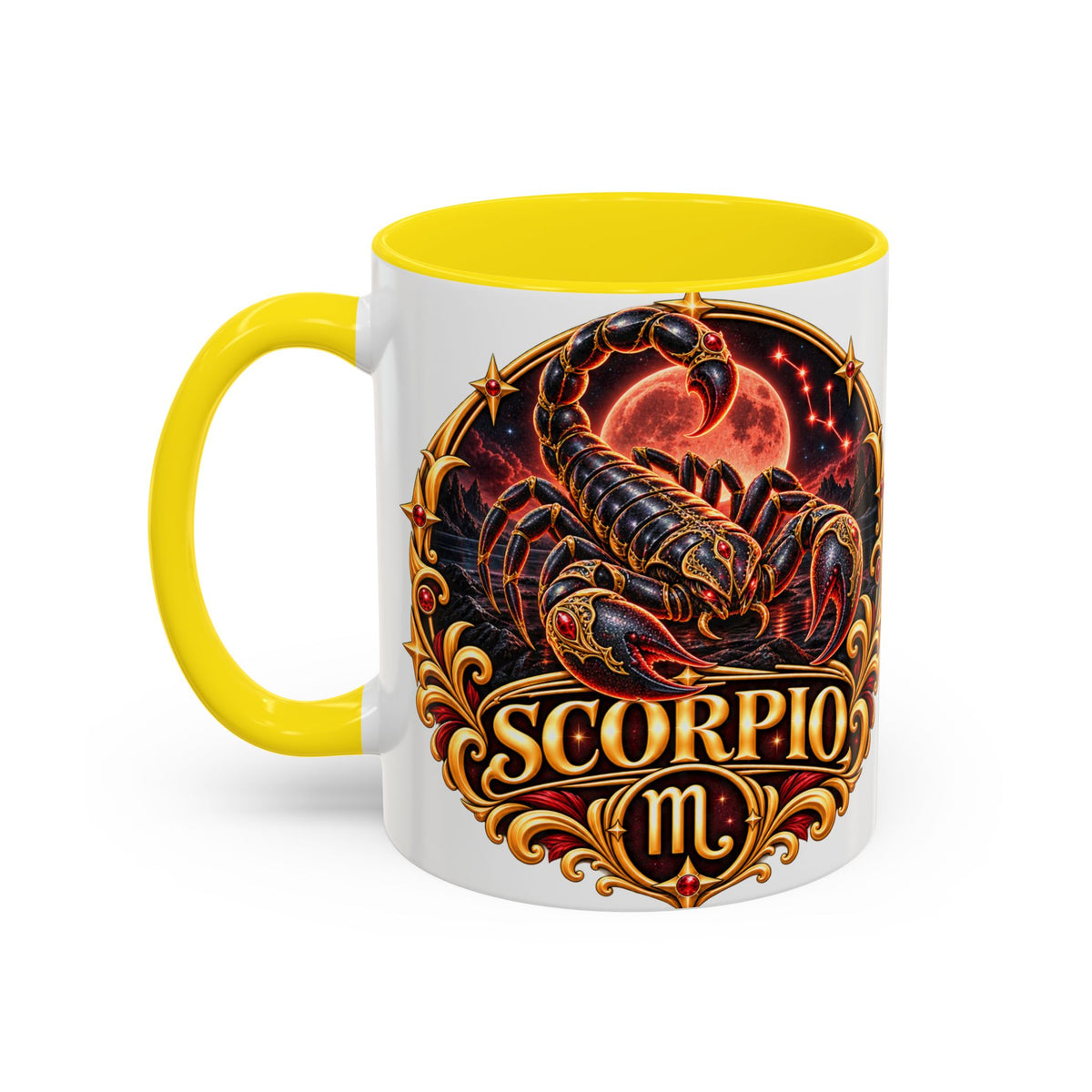 Scorpio Zodiac Coffee Mug — Bold Scorpion Astrology Design (11/15oz)