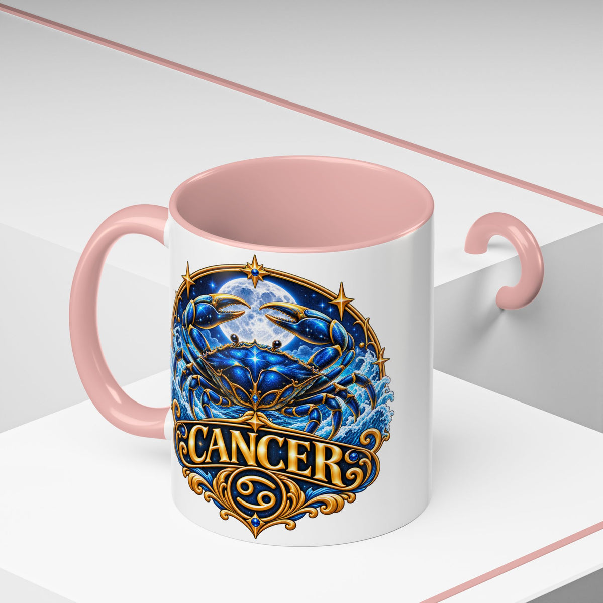 Cancer Zodiac Coffee Mug — Astrology Crab Horoscope Gift (11/15 oz)