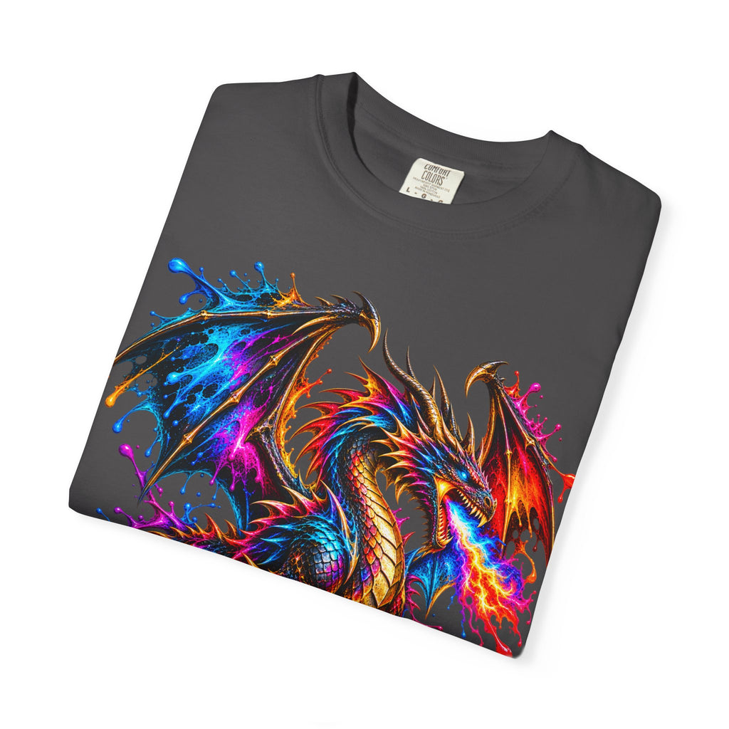 Vibrant Watercolor Dragon T-Shirt