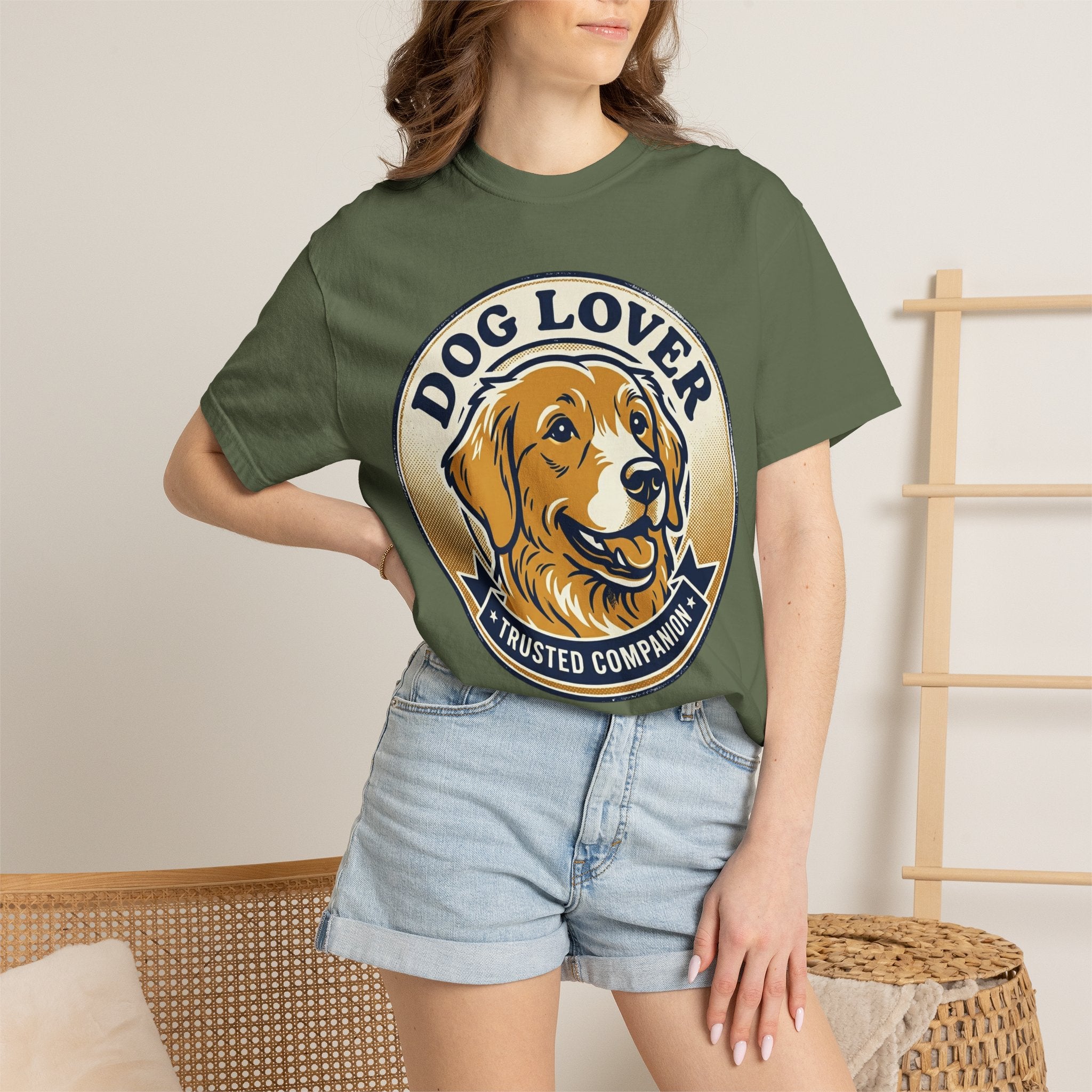 Dog Lover T-Shirt — "Trusted Companion" Graphic Tee