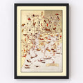 Vintage Map of Delta County, Michigan 1936