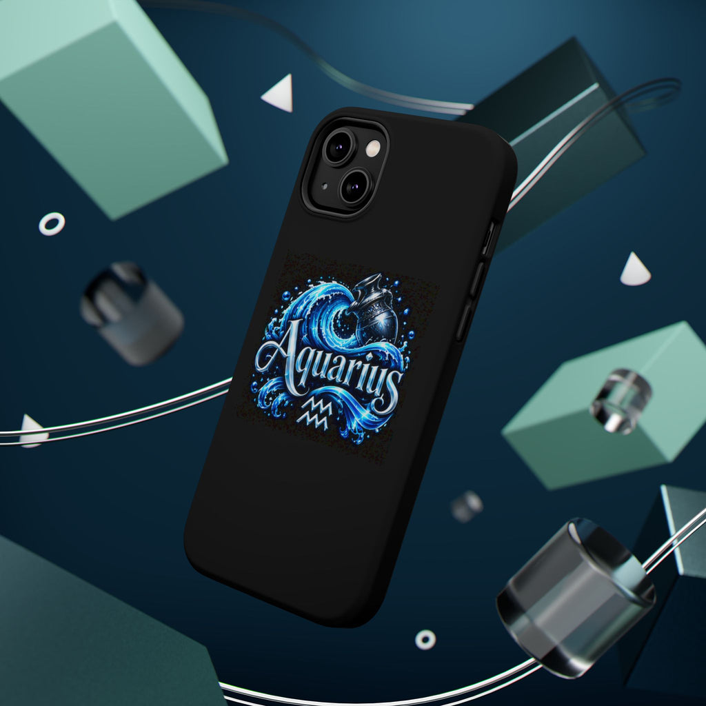 Aquarius Zodiac Magnetic Impact-Resistant Phone Case