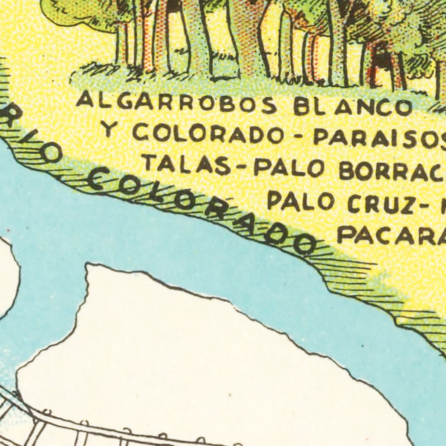 Vintage Map of Catamarca, 1933