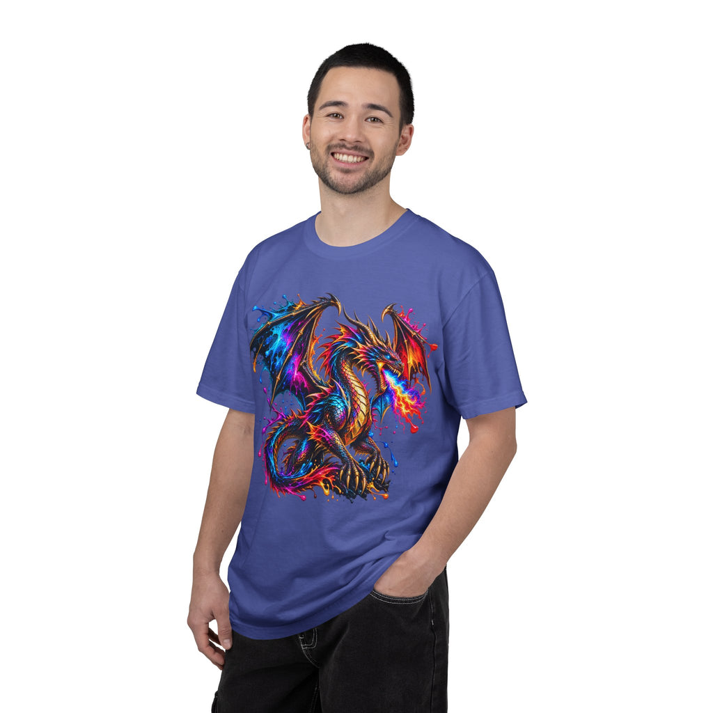 Vibrant Watercolor Dragon T-Shirt