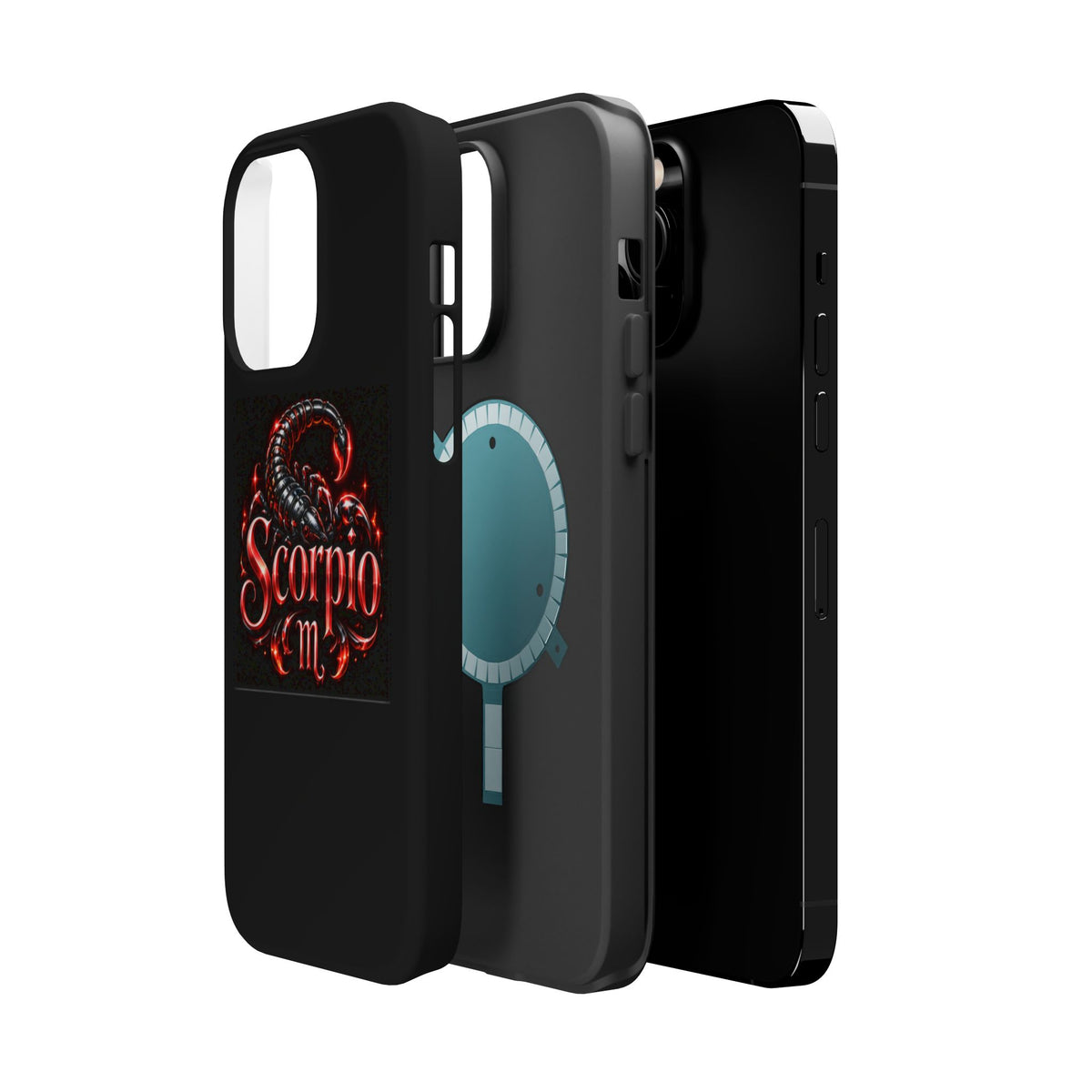 Scorpio Magnetic Impact-Resistant Phone Case – Zodiac Scorpion Design