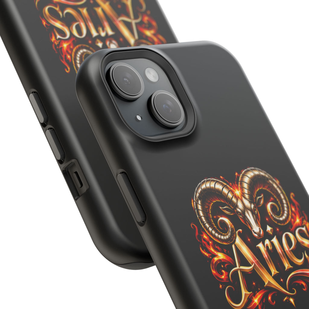 Aries Zodiac Magnetic Impact-Resistant Phone Case