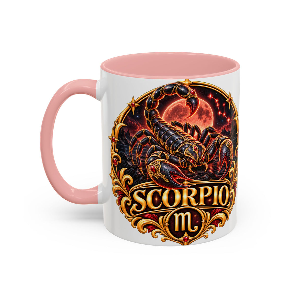 Scorpio Zodiac Coffee Mug — Bold Scorpion Astrology Design (11/15oz)