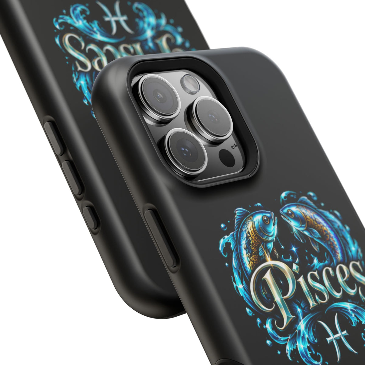 Pisces Magnetic Impact-Resistant Phone Case — Zodiac Fish Astrology Design