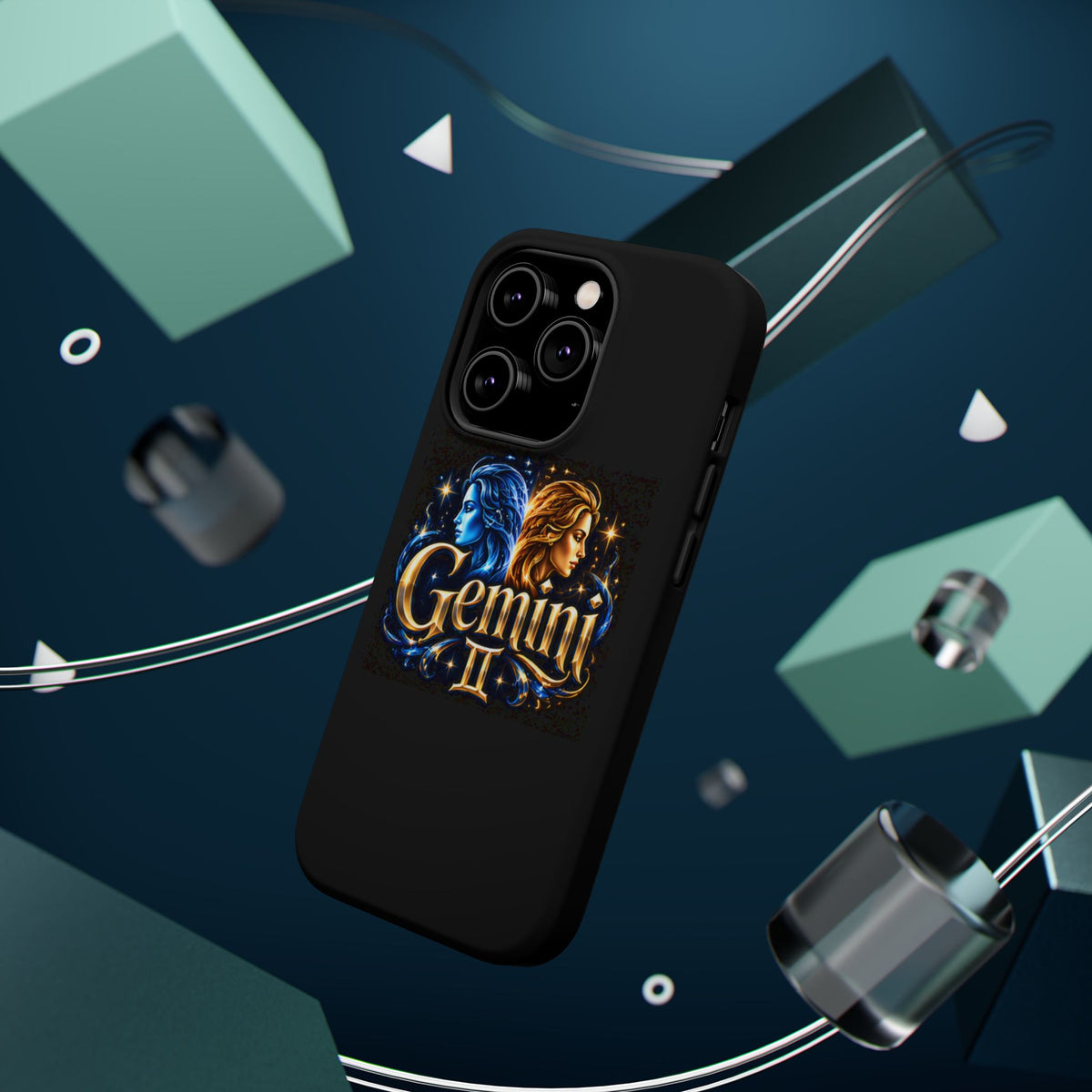 Gemini Zodiac Magnetic Impact-Resistant Phone Case