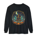 Haunted House Halloween Long Sleeve Tee