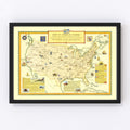 Map of America's Making 1926