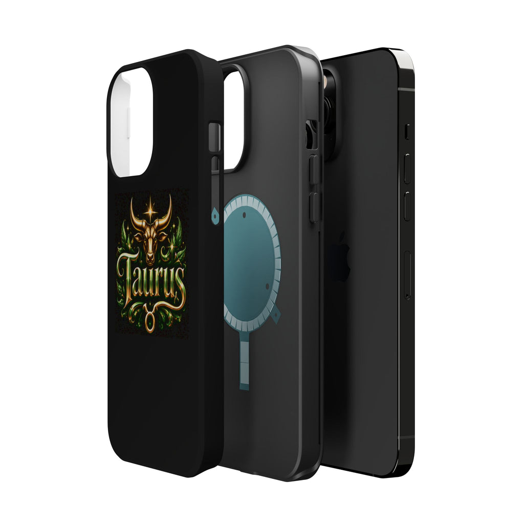 Taurus Zodiac Magnetic Phone Case — Impact‑Resistant Astrological Design