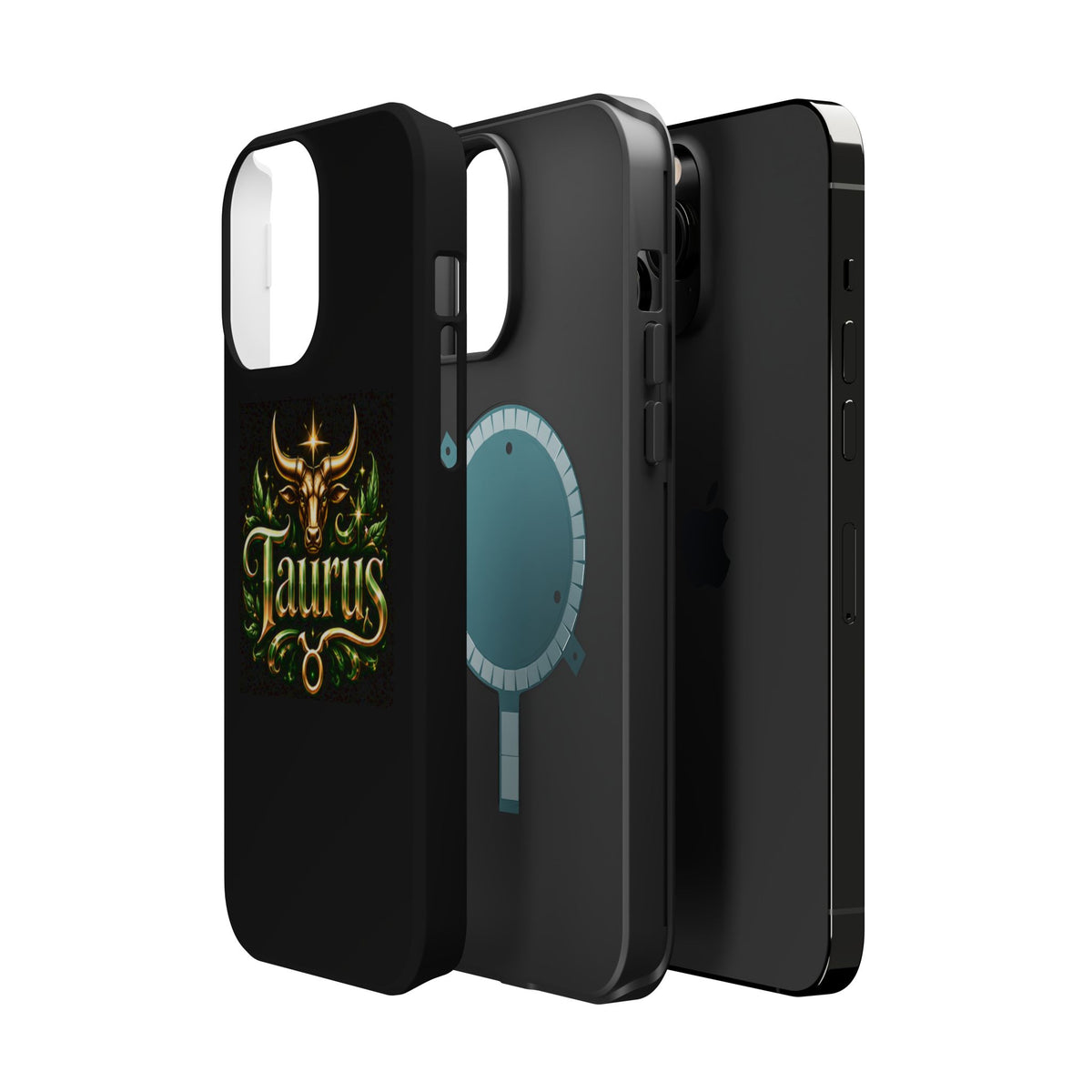 Taurus Zodiac Magnetic Phone Case — Impact‑Resistant Astrological Design