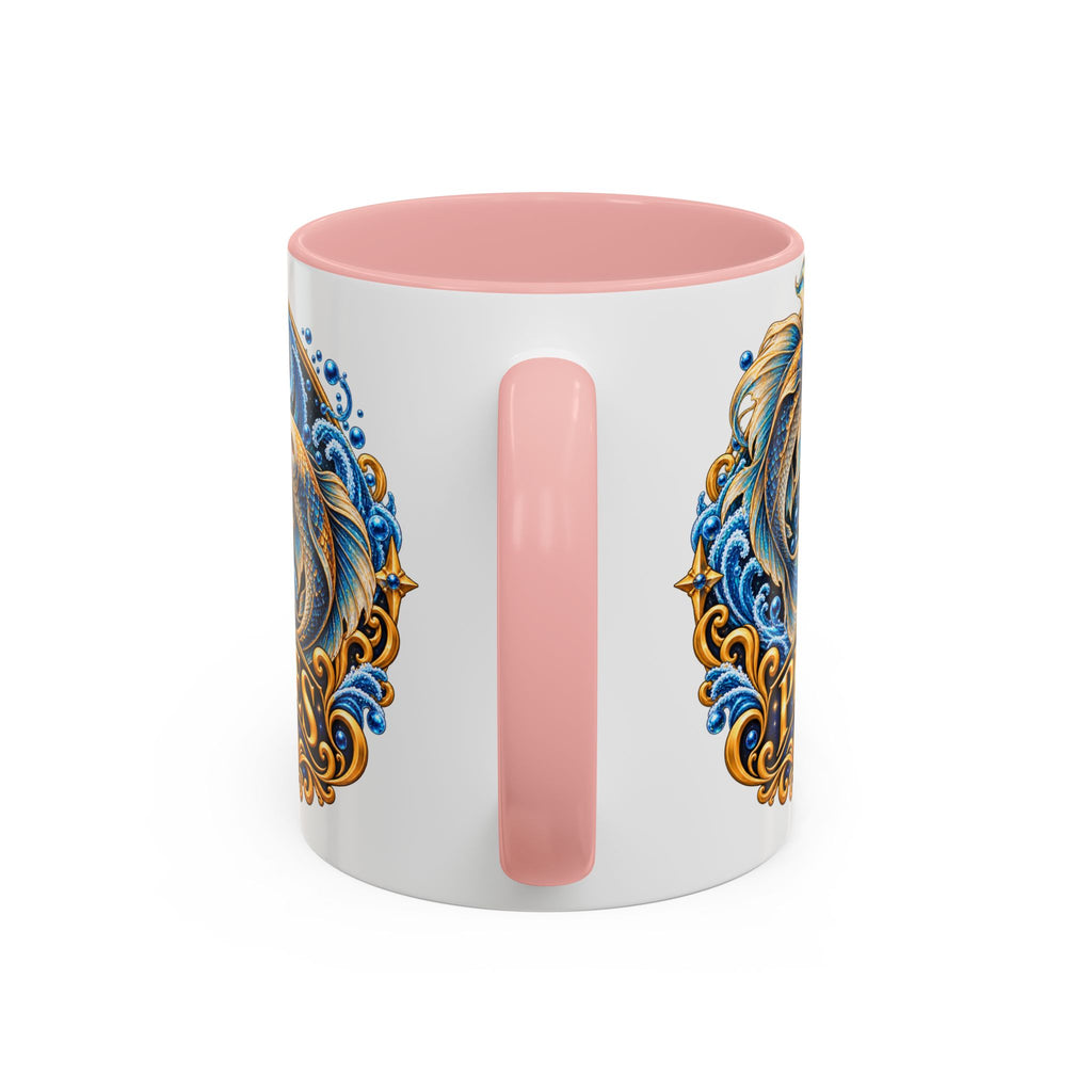 Pisces Zodiac Coffee Mug — Decorative Accent Astrology Mug (11/15oz)